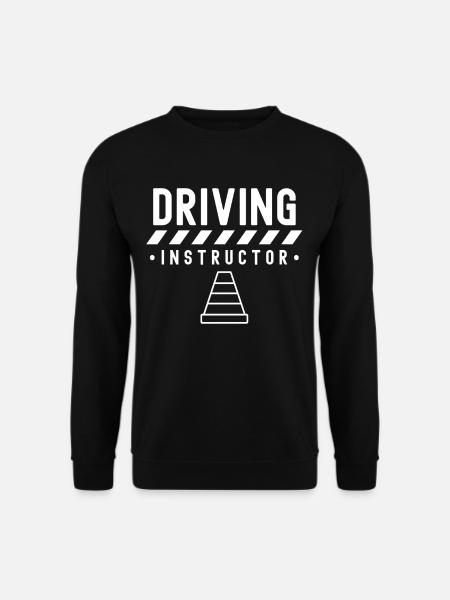 Fahrlehrer Fahrstunde Fahrschule Fahrschüler - Unisex Pullover - Schwarz