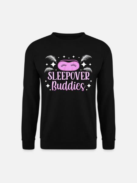 Overnight Friends Overnight Stay - Unisex Sweatshirt - black