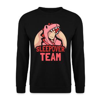 Équipe de nuitée Nuitée Douce Nuitée - Sweat-shirt Unisexe - noir - Devant - Alina (178cm) & Michal (187cm)