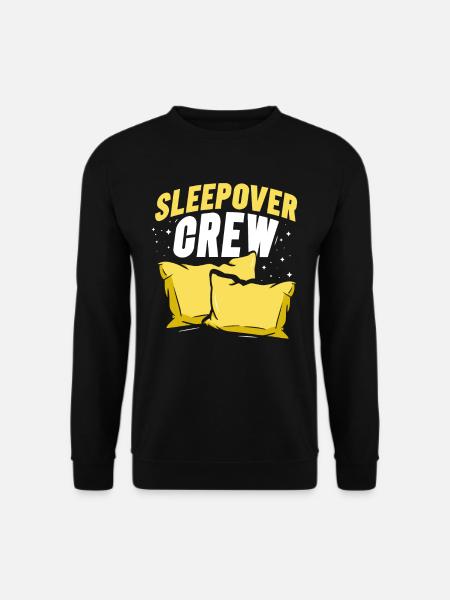 Nuit en équipe Nuitée - Sweat-shirt Unisexe - noir