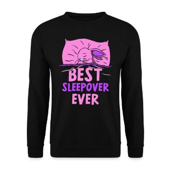 Meilleure nuit de tous les temps Party - Sweat-shirt Unisexe - noir - Devant - Alina (178cm) & Michal (187cm)