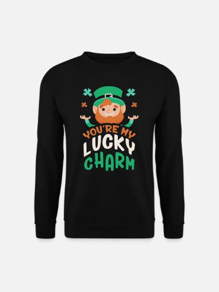 Tu es mon porte-bonheur Irlandais Irlande Irlandais - Sweat-shirt Unisexe - noir