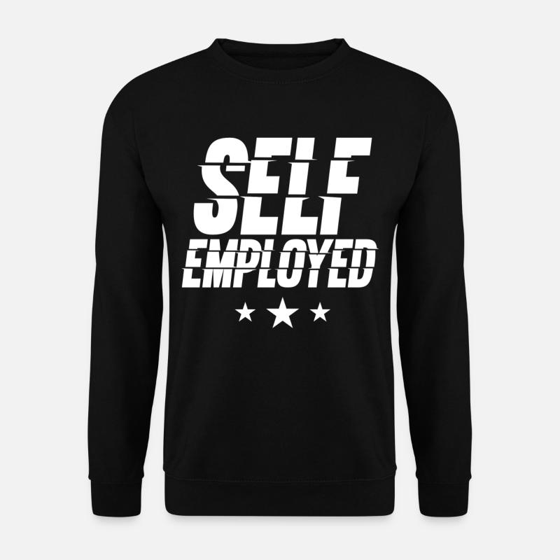 Selbstständig Freiberufler Freelancer - Unisex Pullover - Schwarz