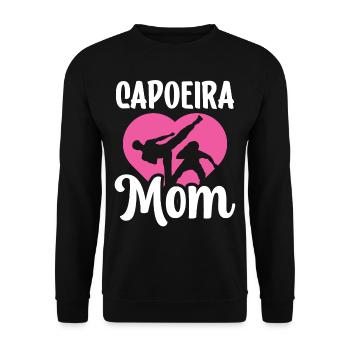 Capoeira Mère Hobby Arts Martiaux Brésiliens - Sweat-shirt Unisexe - noir - Devant - Alina (178cm) & Michal (187cm)