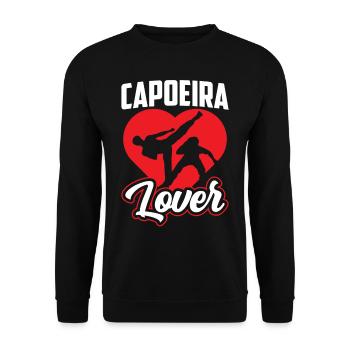 Amateurs de capoeira Arts martiaux brésiliens Hobby - Sweat-shirt Unisexe - noir - Devant - Alina (178cm) & Michal (187cm)