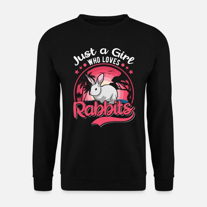 Lapin Lapin Lapin Lapin - Sweat-shirt Unisexe - noir