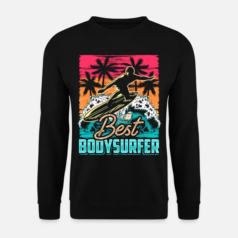 Meilleur Bodysurfer Bodysurf Bodysurf Bodysurf - Sweat-shirt Unisexe - noir