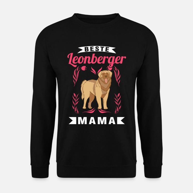 Meilleur(e) Leonberger Mama - Sweat-shirt Unisexe - noir