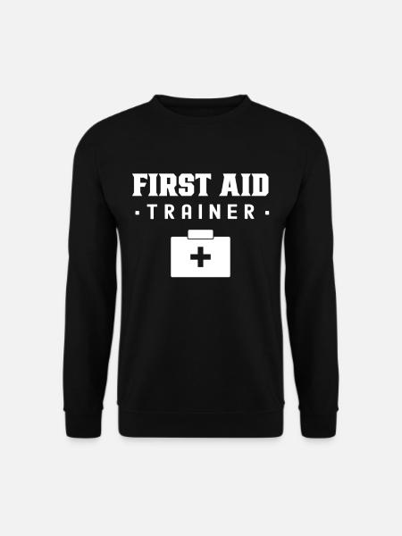 Erste Hilfe Ausbilder Sofortmaßnahmen Kurs Lehrer - Unisex Pullover - Schwarz