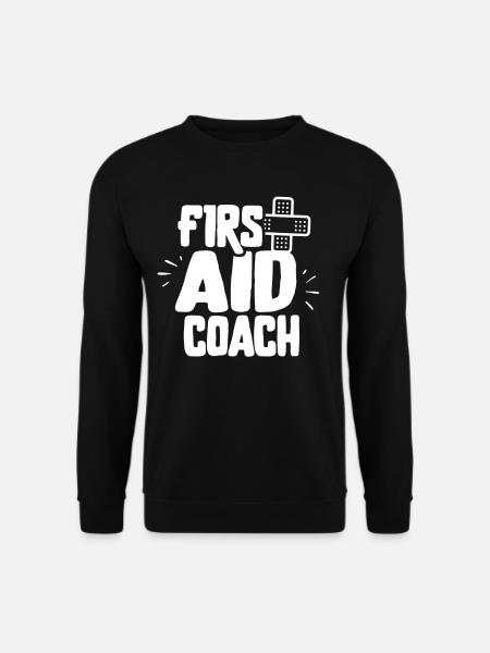 Erste Hilfe Trainer Kurs Sofortmaßnahmen Lehrer - Unisex Pullover - Schwarz