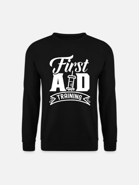 Formation en secourisme Cours de secourisme - Sweat-shirt Unisexe - noir