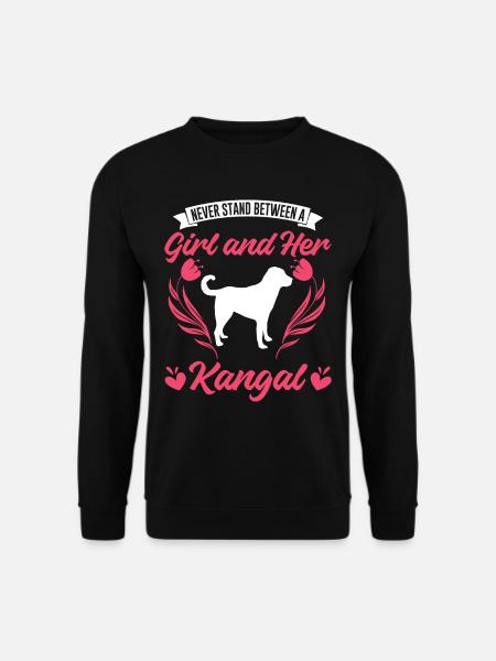 Kangal Mädchen Anatolischer Hirtenhund - Unisex Pullover - Schwarz