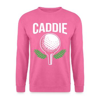 Caddie Golfen Beruf Golfer Golf - Unisex Pullover - Pink - Vorne