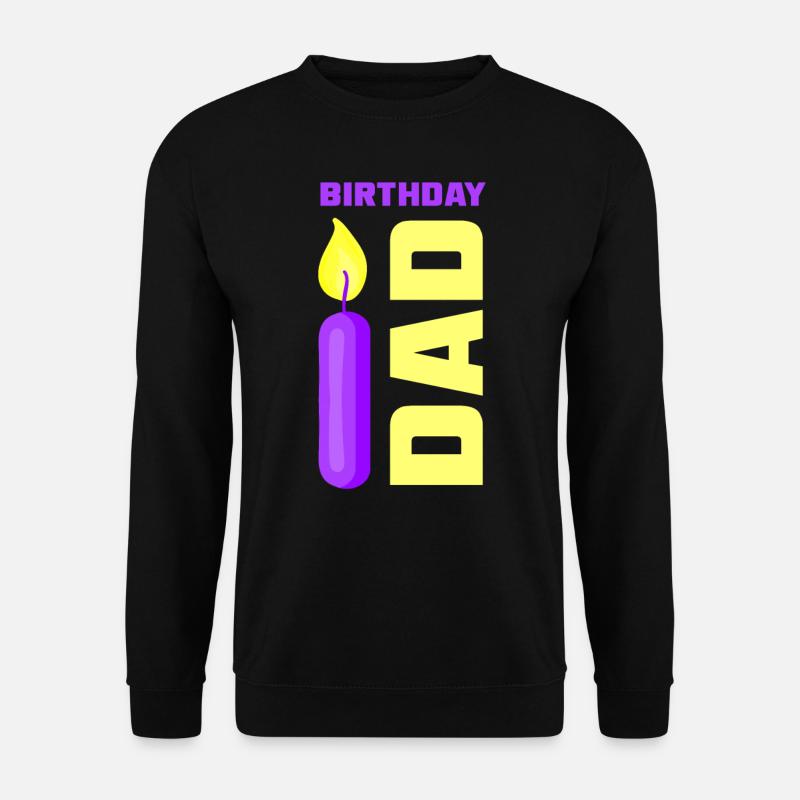 Geburtstag Papa Party Papi Vater - Unisex Pullover - Schwarz
