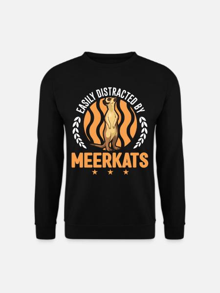 Suricate Cadeau Suricate Suricate - Sweat-shirt Unisexe - noir