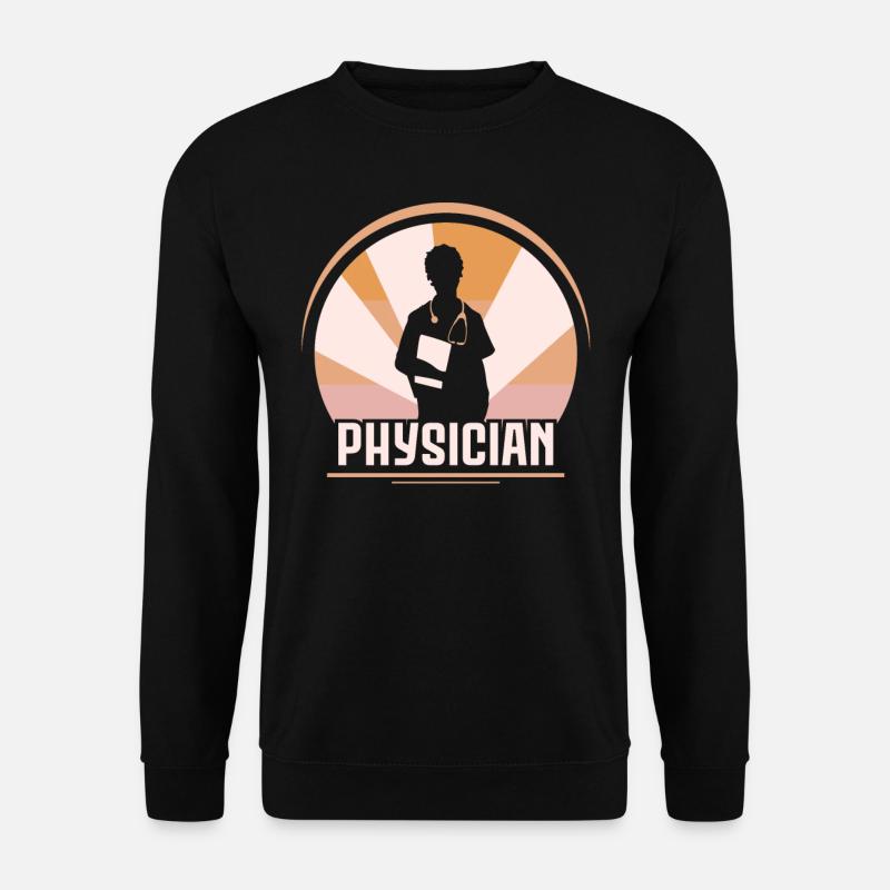 Profession de médecin Médecin Médecin - Sweat-shirt Unisexe - noir