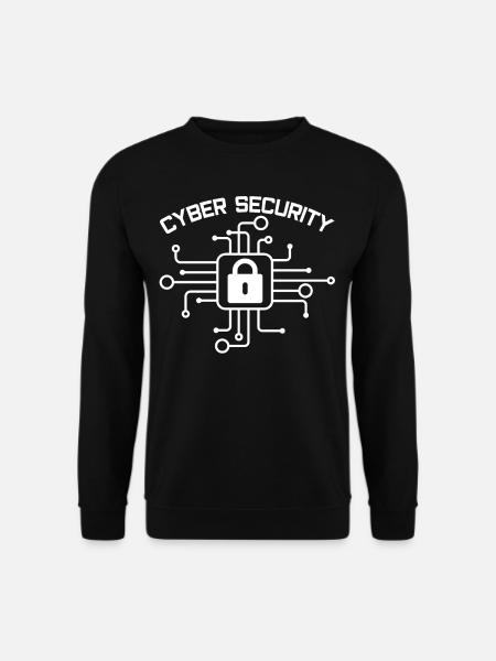 Cyber Sicherheit Cybersecurity IT Sicherheit Hack - Unisex Pullover - Schwarz