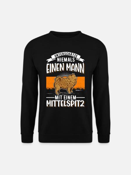 Mittelspitz Mann - Unisex Pullover - Schwarz