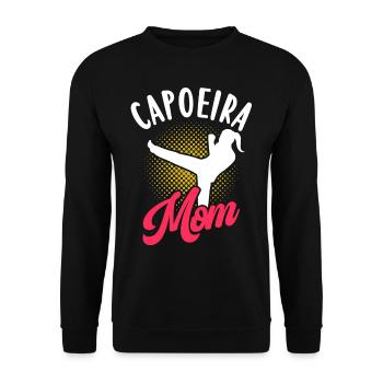 Capoeira Mother Hobby Brazilian Martial Arts - Unisex Sweatshirt - black - Front - Alina (178cm) & Michal (187cm)