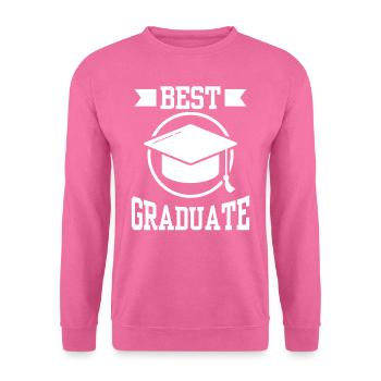 Prix du meilleur diplômé diplômé - Sweat-shirt Unisexe - rose - Devant
