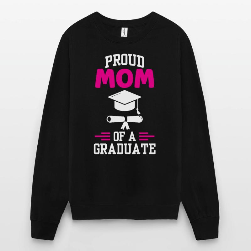 Stolze Mutter Einer Absolventin Abschluss Unisex Pullover