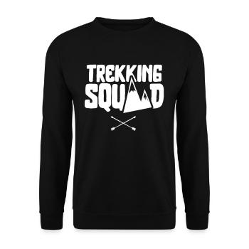 Trekking Équipe Randonneurs Randonnée Randonnée - Sweat-shirt Unisexe - noir - Devant - Alina (178cm) & Michal (187cm)