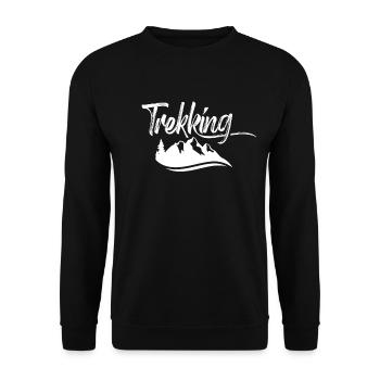 Amateurs de trekking Randonnée Randonnée Randonnée - Sweat-shirt Unisexe - noir - Devant - Alina (178cm) & Michal (187cm)
