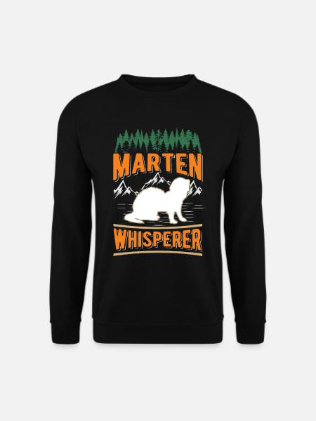 Martre Murmure Arbre Martre - Sweat-shirt Unisexe - noir