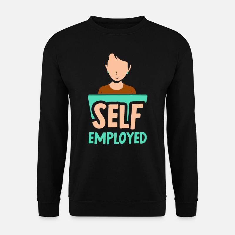 Self-employed Mom Freelancer Freelancer - Unisex Sweatshirt - black
