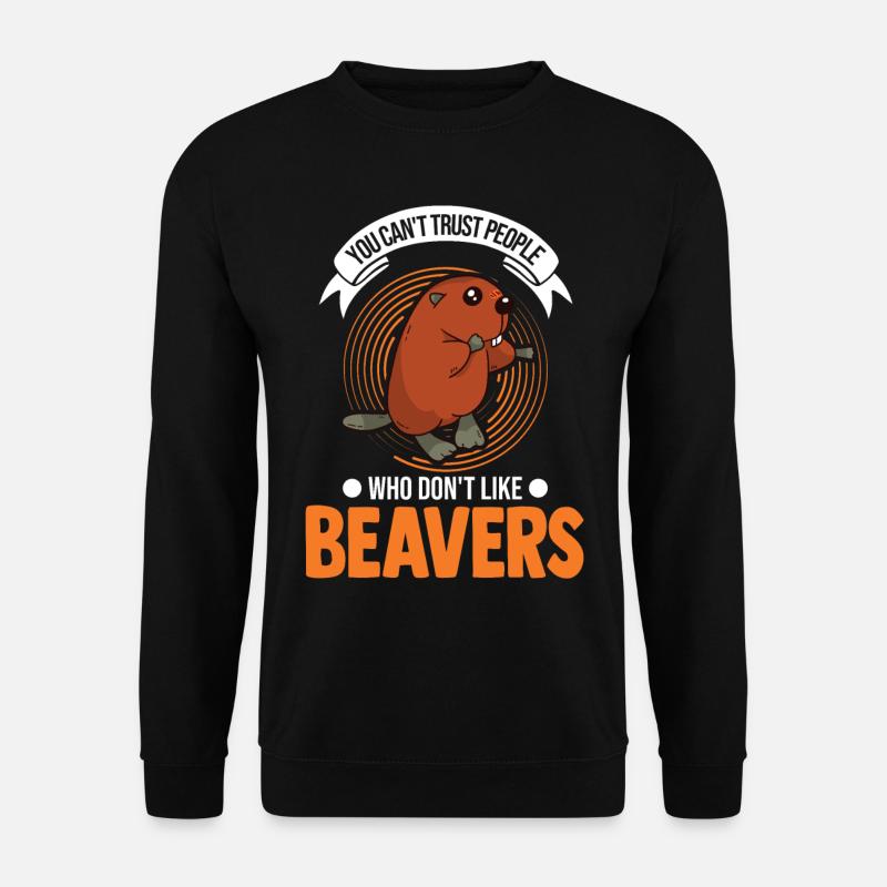 Beaver Gift Beaver Dam - Unisex Sweatshirt - black