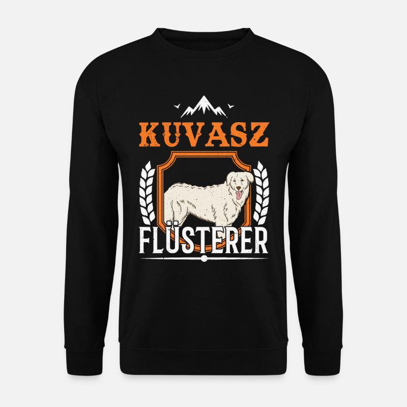 Kuvasz Flüsterer - Unisex Pullover - Schwarz