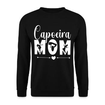 Capoeira Mère Arts Martiaux Brésilien Hobby - Sweat-shirt Unisexe - noir - Devant - Alina (178cm) & Michal (187cm)