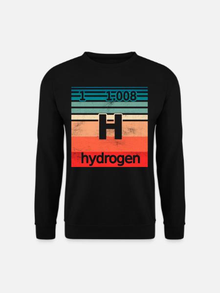 Hydrogen Hydrogen Element Energy - Unisex Sweatshirt - black