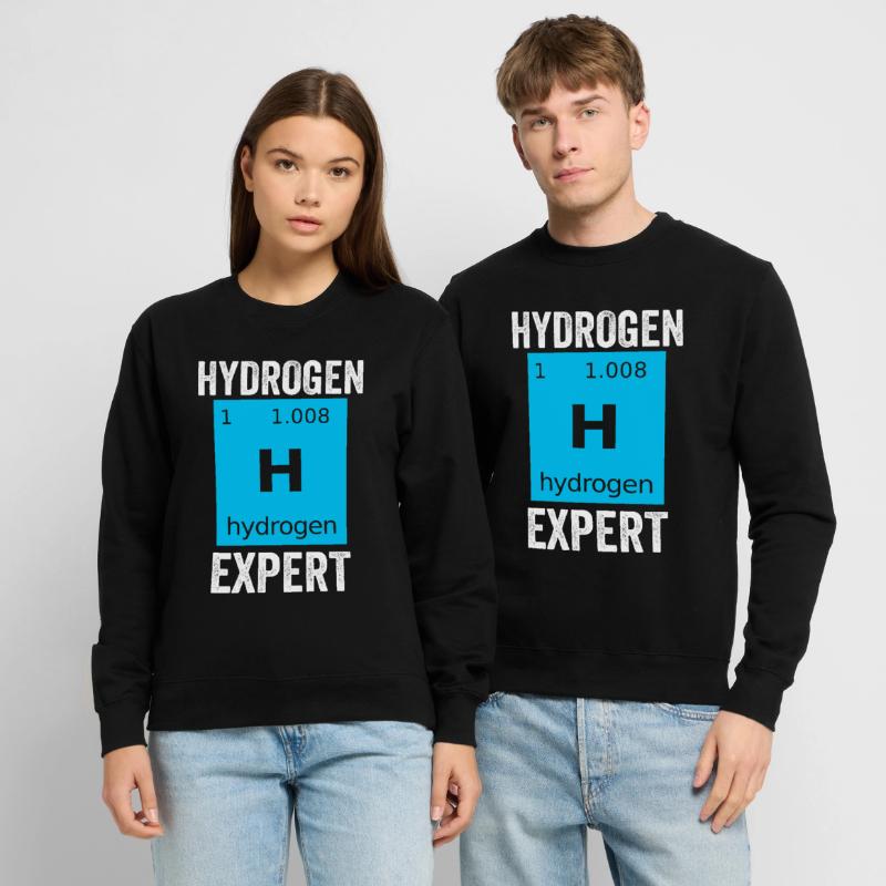Hydrogène Expert Élément Energie Hydrogène Sweat-shirt Unisexe