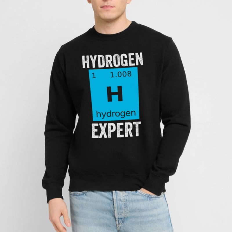 Hydrogène Expert Élément Energie Hydrogène Sweat-shirt Unisexe