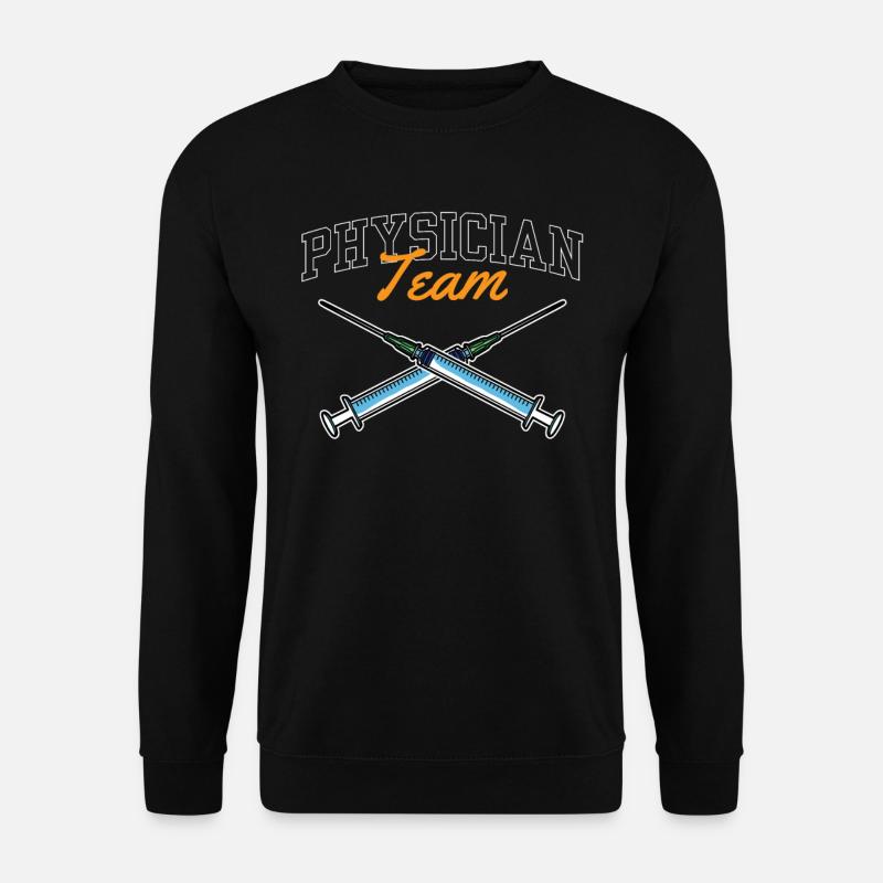 Ärzteteam Arzt Team Mediziner Doktor Medizin - Unisex Pullover - Schwarz