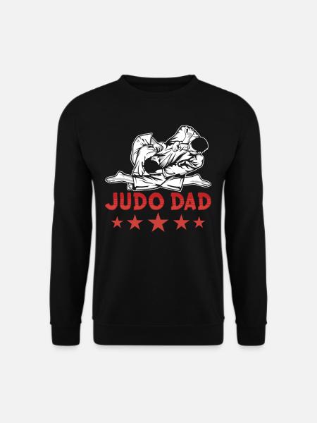 Judo Vater Hobby Kampfsport Kampfkunst Judoka - Unisex Pullover - Schwarz