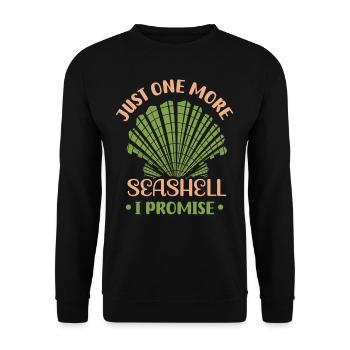 Une seule coquille de plus que je lui promets - Sweat-shirt Unisexe - noir - Devant - Alina (178cm) & Michal (187cm)