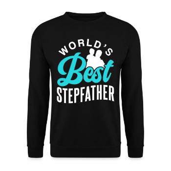 Le meilleur beau-père du monde beau-père Beau-père - Sweat-shirt Unisexe - noir - Devant - Alina (178cm) & Michal (187cm)