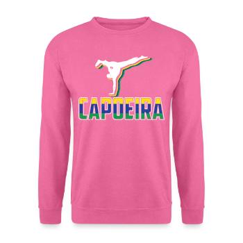 Capoeira brésilienne Arts martiaux Brésilien - Sweat-shirt Unisexe - rose - Devant