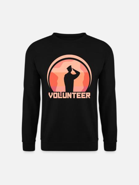Bénévolat bénévole - Sweat-shirt Unisexe - noir