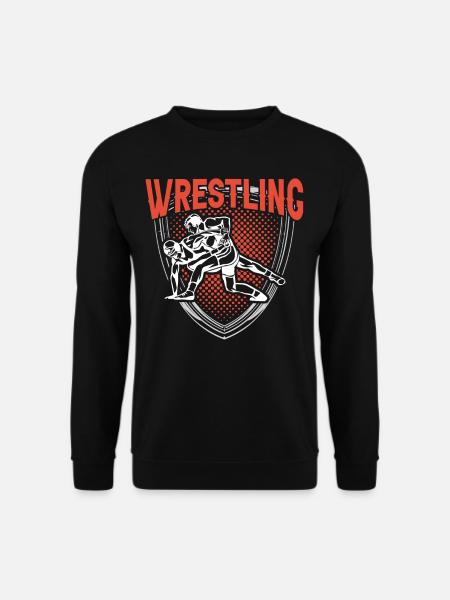 Wrestling Wrestling Wrestling Wrestler Wrestler - Unisex Sweatshirt - black