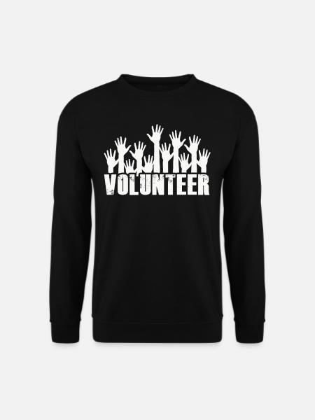 Bénévolat bénévole - Sweat-shirt Unisexe - noir