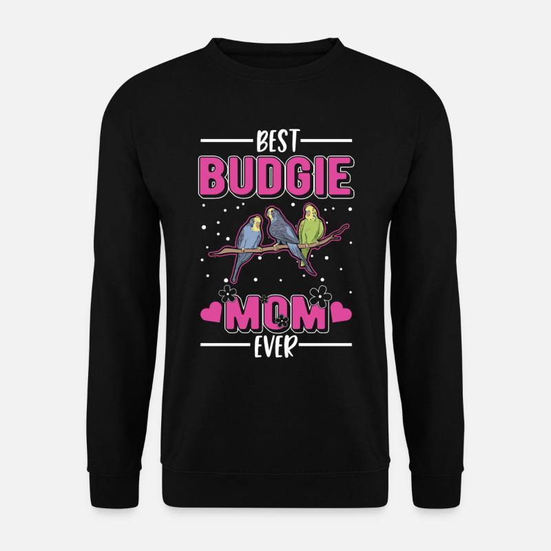 Perruche Maman Welli Perruche - Sweat-shirt Unisexe - noir