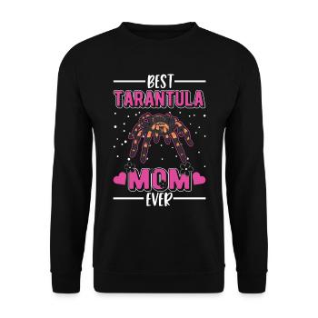Meilleure maman tarentule de tous les temps Tarantel Mama - Sweat-shirt Unisexe - noir - Devant - Alina (178cm) & Michal (187cm)