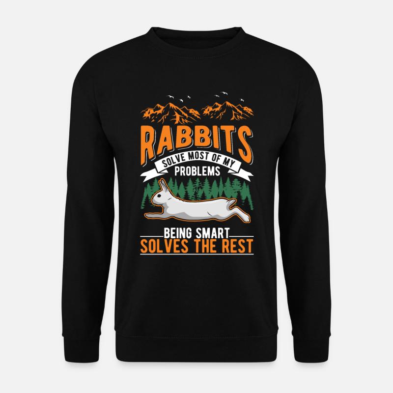 Lapin Lapin Lapin Lapin - Sweat-shirt Unisexe - noir