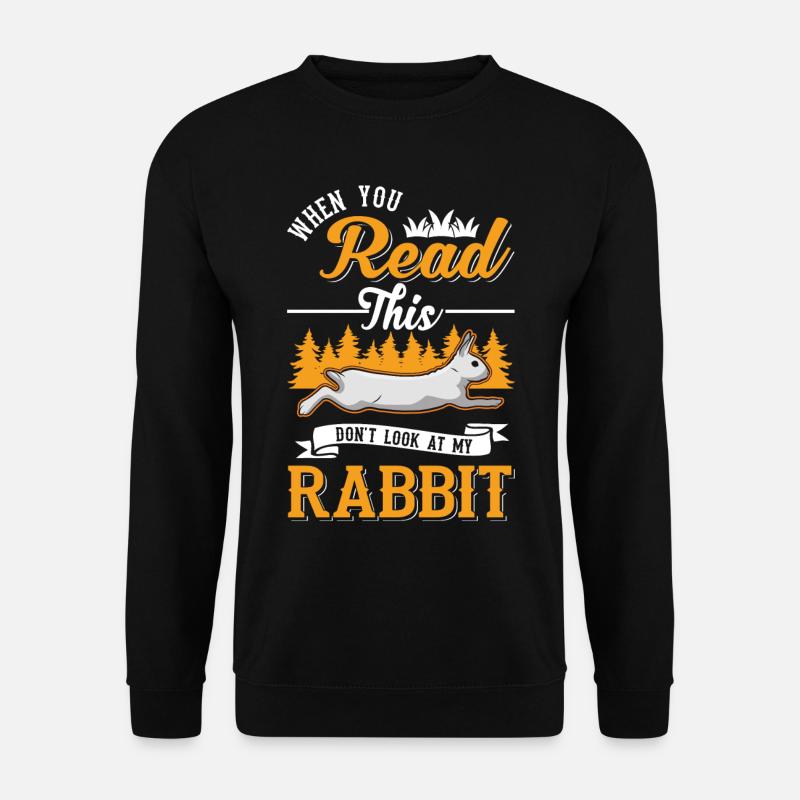 Lapin Lapin Lapin Lapin - Sweat-shirt Unisexe - noir