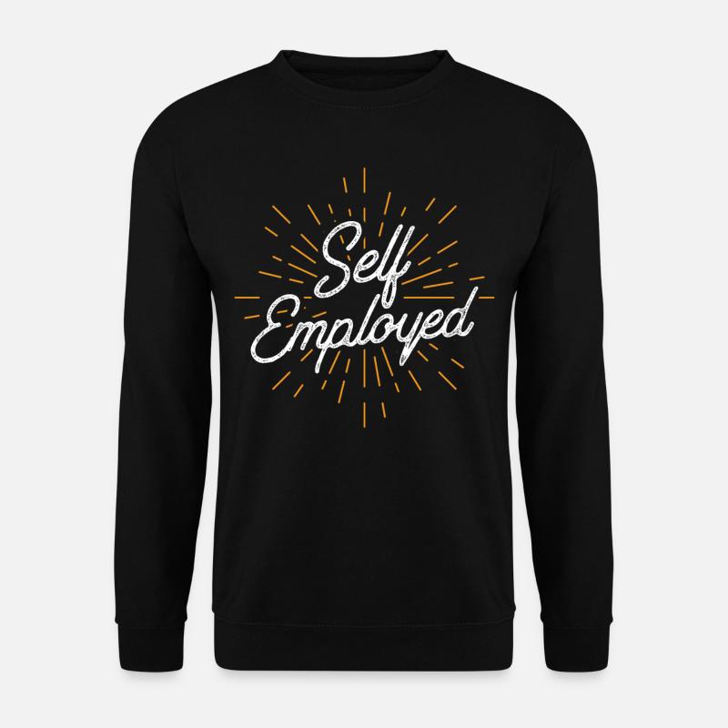 Selbstständig Freelancer Freiberufler - Unisex Pullover - Schwarz