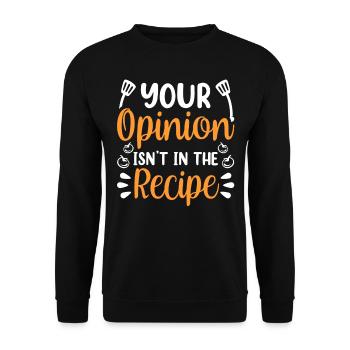 Your opinion is not included in the recipe Mama - Unisex Sweatshirt - black - Front - Alina (178cm) & Michal (187cm)
