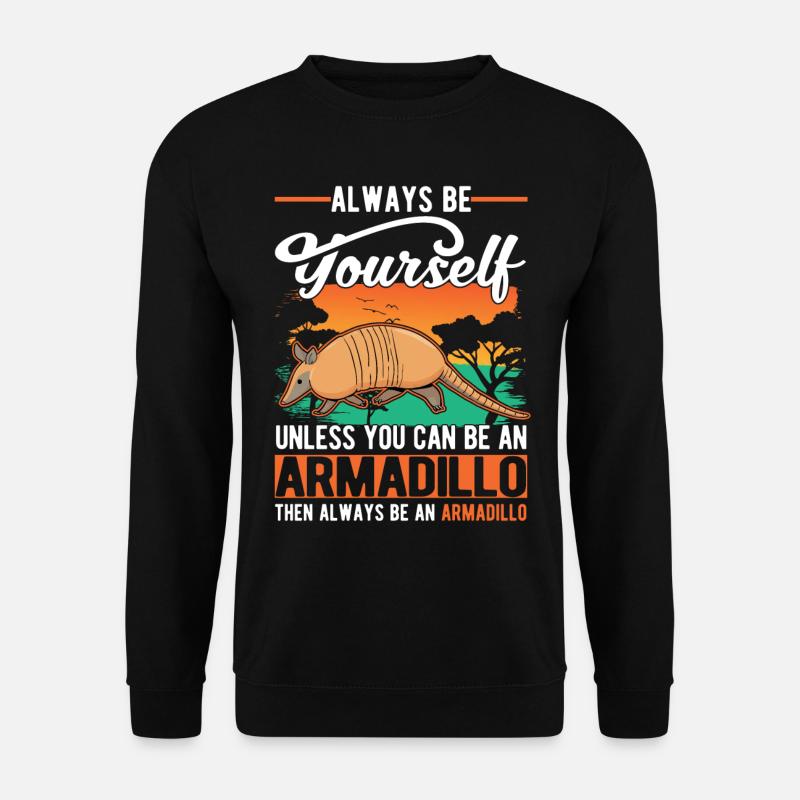 Armadillo Gift Armadillo - Unisex Sweatshirt - black